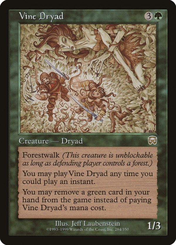 Vine Dryad [Mercadian Masques] For Cheap